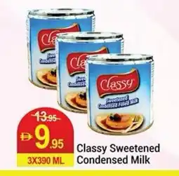 New W Mart Classy Sweetened Condensed Milk offer