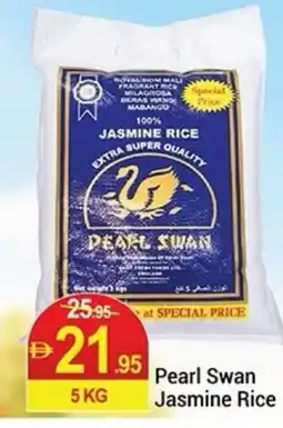 New W Mart Pearl Swan Jasmine Rice offer