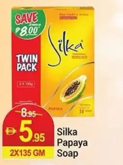 New W Mart Silka Papaya Soap offer