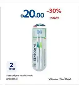Carrefour Sensodyne toothbrush pronamel offer
