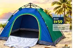 Nesto Automatic Tent 4 Person asstd. offer