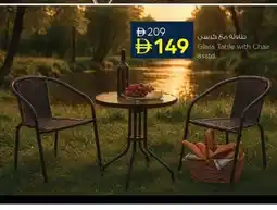 Nesto Glass Table with Chair offer