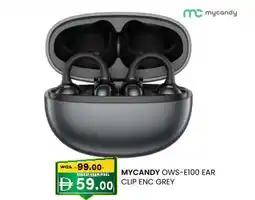 KM Trading Mycandy ows-e100 ear clip enc grey offer