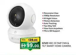 KM Trading Ezviz h6c gì 5mp pan & tilt smart home camera offer