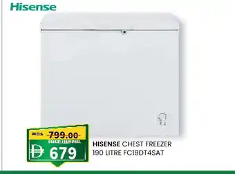 Hisense chest freezer fc19dt4sat