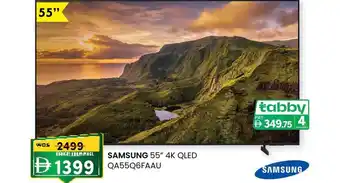 Samsung 55" 4k qled qa55q6faau