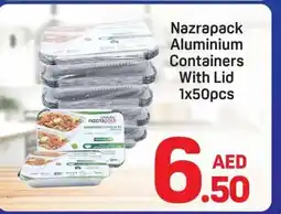 Day To Day Nazrapack Aluminium Containers With Lid offer