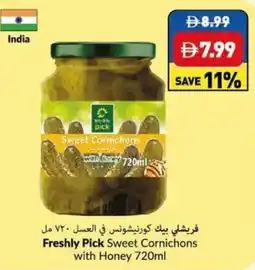 Viva Freshly Pick Sweet Cornichons with Honey offer