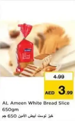 Nesto AL Ameen White Bread Slice offer