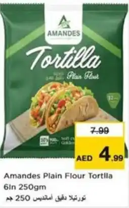 Nesto Amandes Plain Flour Tortila 6in1 offer