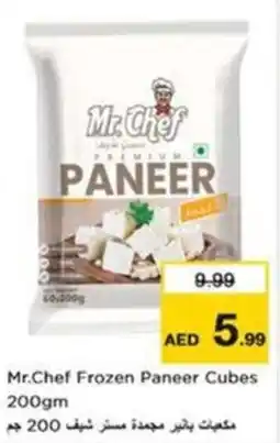 Nesto Mr. Chef Frozen Paneer Cubes offer