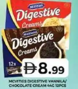 Grand Hyper Market Mcvities digestive vannila/ chocolate cream offer
