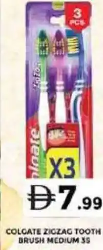 Grand Hyper Market Colgate zigzag tooth brush medium offer
