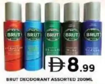 Grand Hyper Market BRUT DEODORANT ASSORTED offer