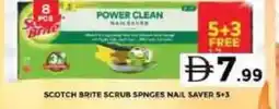Grand Hyper Market SCOTCH BRITE SCRUB SPNGES NAIL SAVER offer