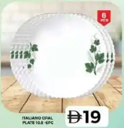 Grand Hyper Market Italiano opal plate offer