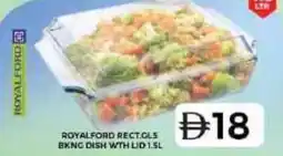 Grand Hyper Market Royalford rect.cls bxng dish wth lid offer