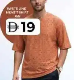 Grand Hyper Market White line mens t shirt offer
