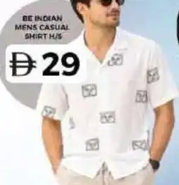 Grand Hyper Market Be indian mens casual shirt h/s offer