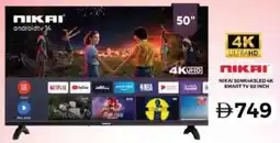 Grand Hyper Market Nikai sonk4ksled 4k smart tv 50 inch offer
