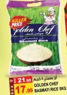 Hashim Hypermarket Golden chef basmati rice offer