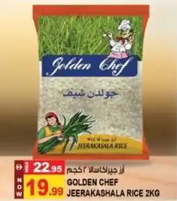 Hashim Hypermarket Golden chef jeerakashala rice offer