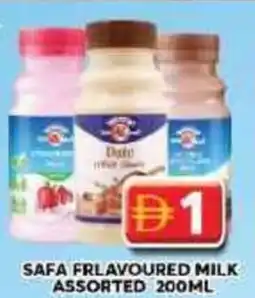 Grand Mall Sharjah Safa frlavoured milk assorted offer