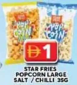 Grand Mall Sharjah Star fries popcorn large salt/chilli offer