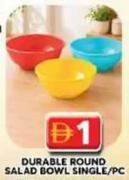 Grand Mall Sharjah Durable round salad bowl single offer