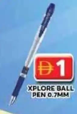 Grand Mall Sharjah Xplore ball pen offer