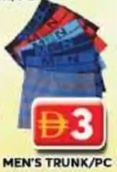 Grand Mall Sharjah Men's trunk offer