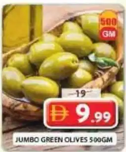 Grand Mall Sharjah Jumbo green olives offer