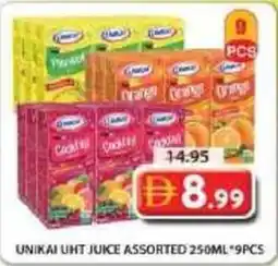 Grand Mall Sharjah Unikai uht juice assorted offer