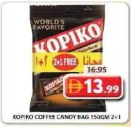 Grand Mall Sharjah Kopiko coffee candy bag offer