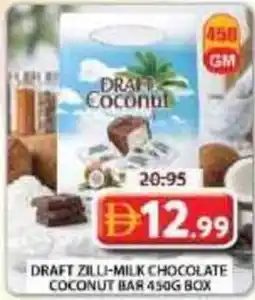 Grand Mall Sharjah Draft zilli-milk chocolate coconut bar offer
