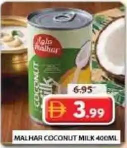 Grand Mall Sharjah Malhar coconut milk offer