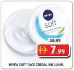 Grand Mall Sharjah Nivea soft face cream jar offer