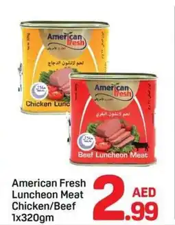 Day To Day American Fresh Luncheon Meat Chicken/Beef offer