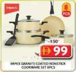Grand Mall Sharjah Impex granite coated nonstick cookware set offer