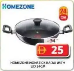 Grand Mall Sharjah Homezone nonstick kadai with lid offer