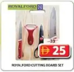 Grand Mall Sharjah Royalford cutting board set offer
