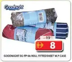 Grand Mall Sharjah Goodnight eg-fp-06 roll fittedsheet w.p case offer