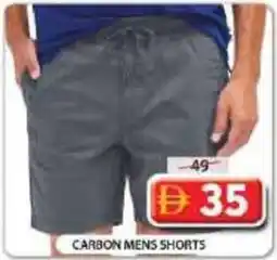 Grand Mall Sharjah Carbon mens shorts offer