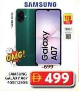 Grand Mall Sharjah Samsung galaxy a07 4gb/128gb offer