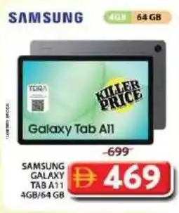 Grand Mall Sharjah Samsung tab a11 4gb/64gb offer