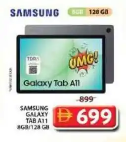 Grand Mall Sharjah Samsung galaxy tab a11 8gb/128 gb offer