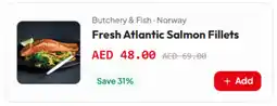 Gala Supermarket Fresh Atlantic Salmon Fillets offer