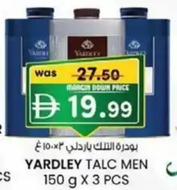 KM Trading Yardley talc men offer
