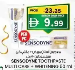 KM Trading Sensodyne toothpaste multi care + whitening offer