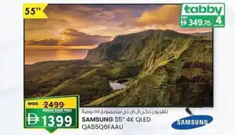 Samsung 55" 4k qled QA55Q6FAAU
